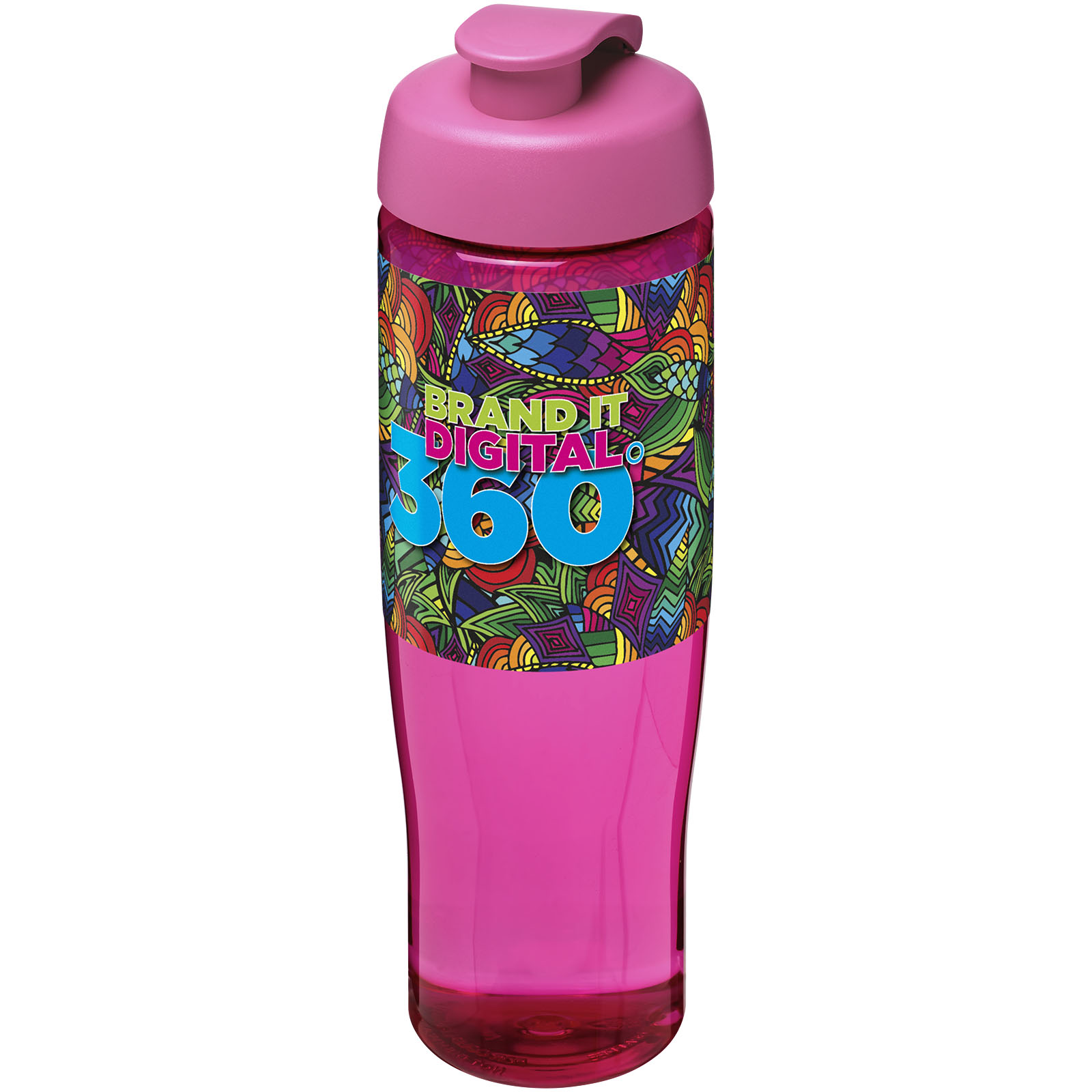 H2O Active Tempo 700 ml sportflaska med uppfällbart lock med tryck