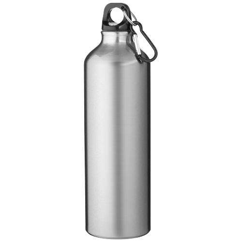Aluminiowa butelka na wodę Oregon z karabińczykiem o pojemności 770 ml (10029701)