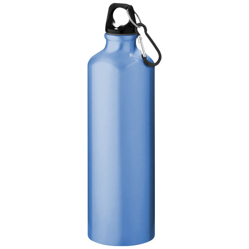 Aluminiowa butelka na wodę Oregon z karabińczykiem o pojemności 770 ml (10029704)