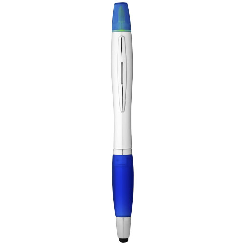 Długopis ze stylusem i zakreślaczem Nash (10658101)