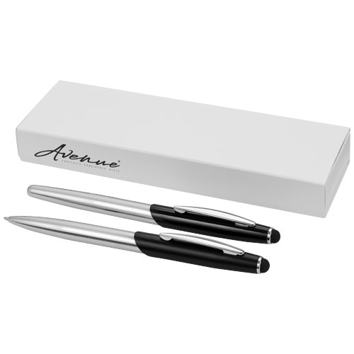 Długopis ze stylusem i pióro kulkowe Geneva (10667000)