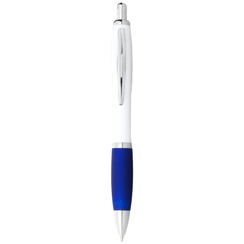 Długopis Nash z białym korpusem i kolorwym uchwytem (10690000)