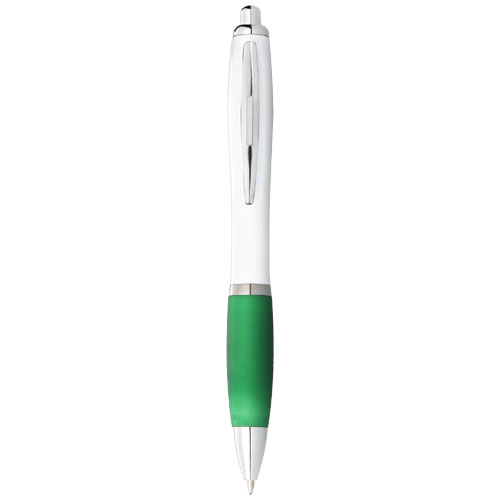 Długopis Nash z białym korpusem i kolorwym uchwytem (10690001)