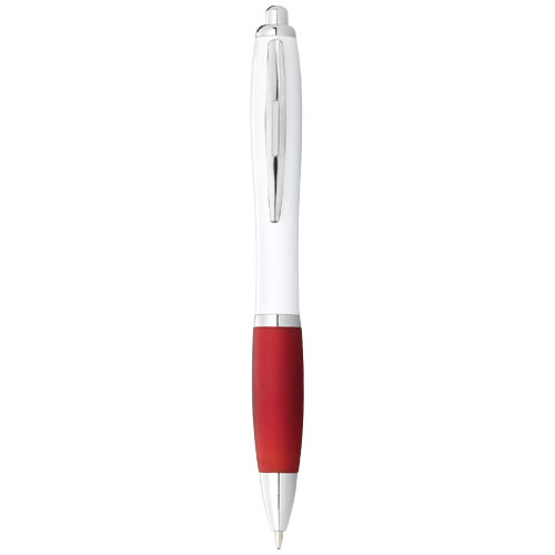 Długopis Nash z białym korpusem i kolorwym uchwytem (10690002)
