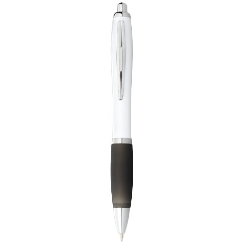 Długopis Nash z białym korpusem i kolorwym uchwytem (10690003)