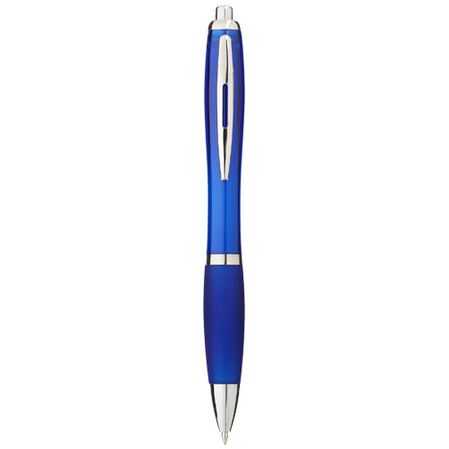 Długopis z kolorowym korpusem i uchwytem Nash (10707801)