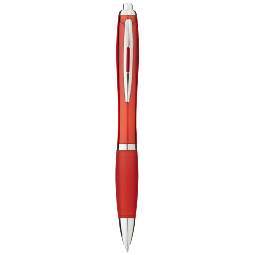 Długopis z kolorowym korpusem i uchwytem Nash (10707802)