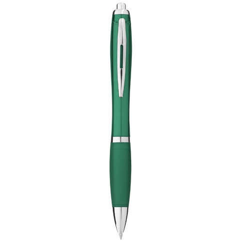Długopis z kolorowym korpusem i uchwytem Nash (10707808)