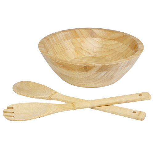 Argulls salladsskål och verktyg av bambu