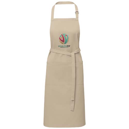 Andrea fartuch o gramaturze 240 g/m² z regulowanym paskiem na szyję (11333407) Andrea fartuch o gramaturze 240 g/m² z regulowanym paskiem na szyję (11333407)