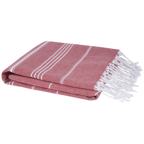 Anna bawełniany ręcznik hammam o gramaturze 150 g/m² i wymiarach 100 x 180 cm (11333521)