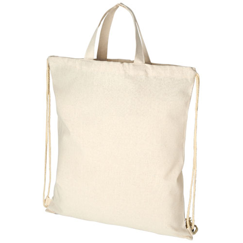 Plecak Pheebs z bawełnianym sznurkiem ściągającym z recyklingu o gramaturze 210 g/m² (12046000)