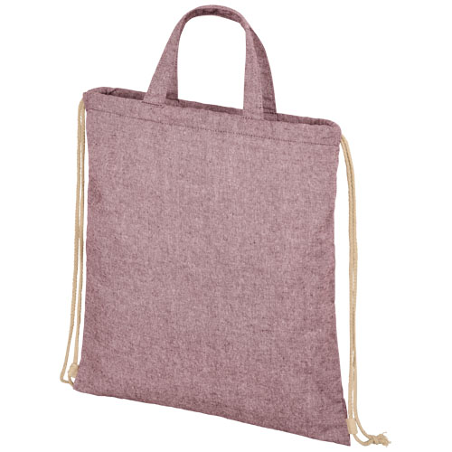 Plecak Pheebs z bawełnianym sznurkiem ściągającym z recyklingu o gramaturze 210 g/m² (12046020)