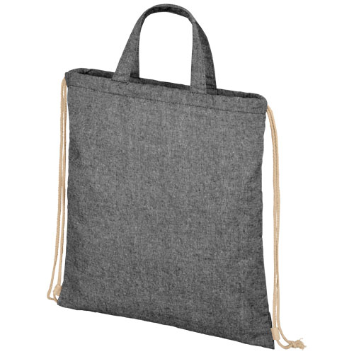 Plecak Pheebs z bawełnianym sznurkiem ściągającym z recyklingu o gramaturze 210 g/m² (12046090)