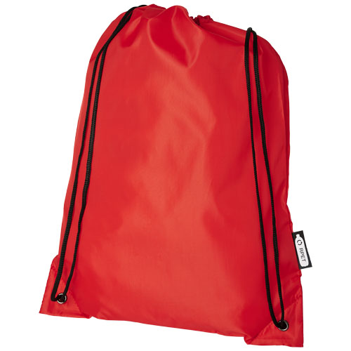 Plecak Oriole ze sznurkiem ściągającym z recyklowanego plastiku PET (12046103)