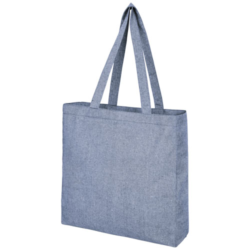 Pheebs poszerzana torba na zakupy z bawełny z recyclingu o gramaturze 210 g/m2 (12053750)