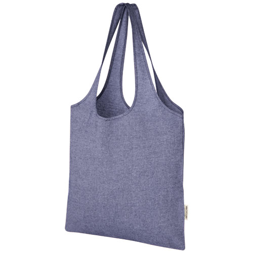 Pheebs modna torba na zakupy o pojemności 7 l z bawełny z recyklingu o gramaturze 150 g/m² (12064150)
