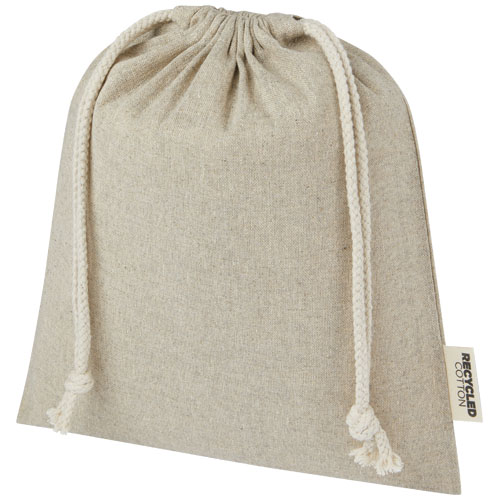 Pheebs torba na prezent z bawełny z recyklingu o gramaturze 150 g/m² i z certyfikatem GRS, średnia o pojemności 1,5 l (12067106)