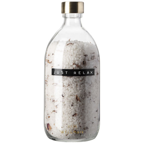 Wellmark Just Relax sól do kąpieli o różanym zapachu i pojemności 500 ml (12630701)