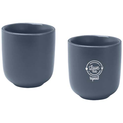 Male filiżanki ceramiczne do espresso o pojemności 90 ml - zestaw 2 sztuk (12639755) Male filiżanki ceramiczne do espresso o pojemności 90 ml - zestaw 2 sztuk (12639755)