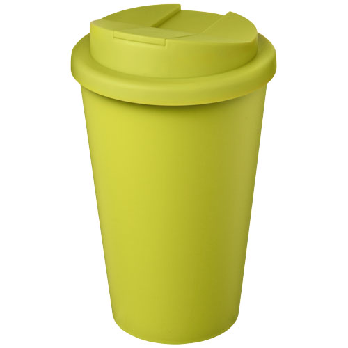 Kubek Americano® Eco z recyklingu o pojemności 350 ml z pokrywą odporną na zalanie (21042509)