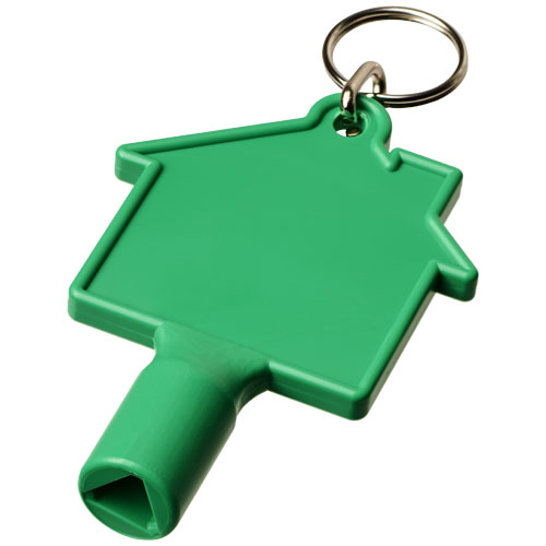 Klucz do skrzynki licznika w kształcie domku Maximilian z brelokiem (21087101)