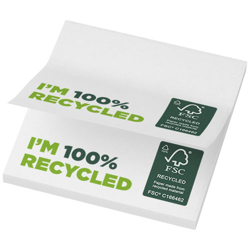 Karteczki samoprzylepne z recyklingu o wymiarach 75 x 75 mm Sticky-Mate® (21286014)