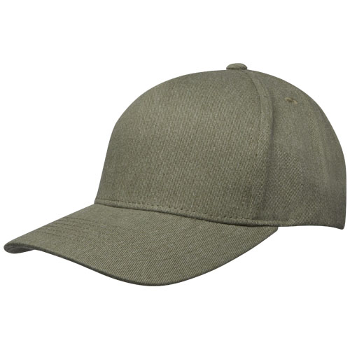 Onyx 5-panelowa czapka Aware™ z daszkiem z recyklingu (37541610)
