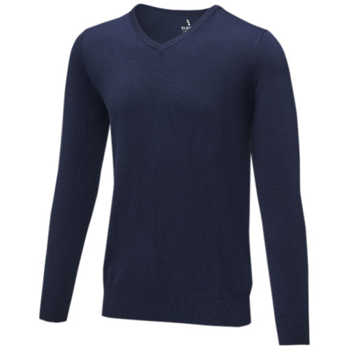 Stanton - męski sweter w serek (38225490)