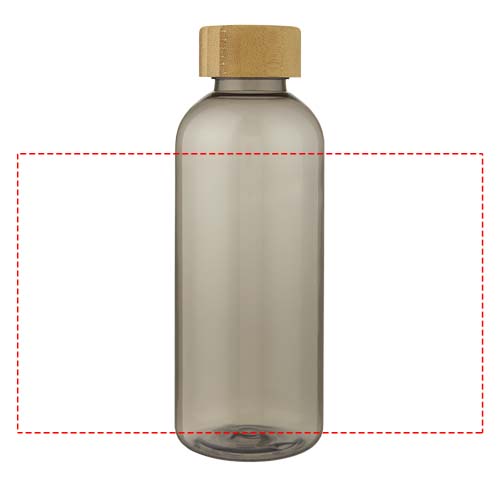 Botellas de vidrio con tapón de bambú 650 ml