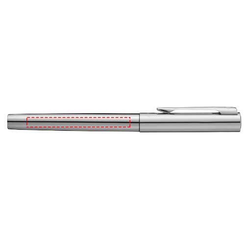 rollerball pen barrel print location