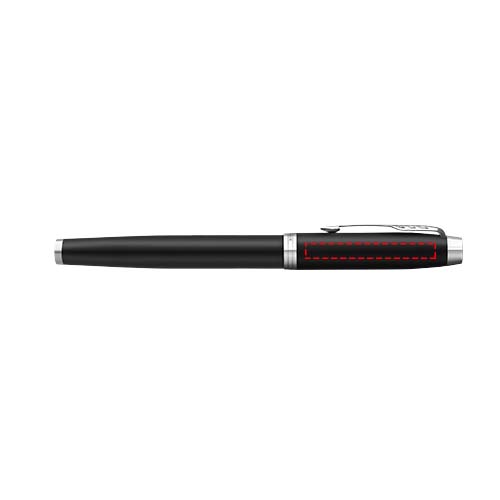 rollerball pen cap print location