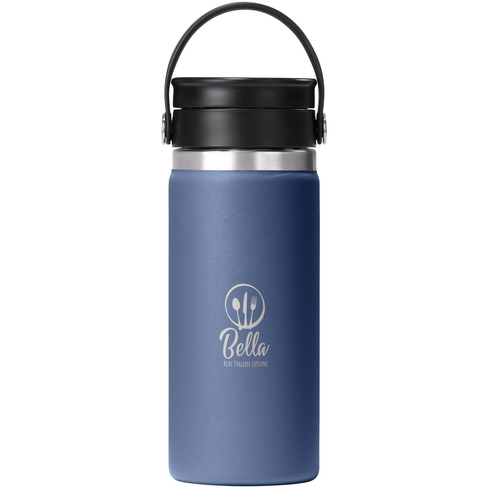 Hydro Flask Wide Mouth 473 ml insulated stainless steel tumbler with Flex Sip™ lid thumbnail 2