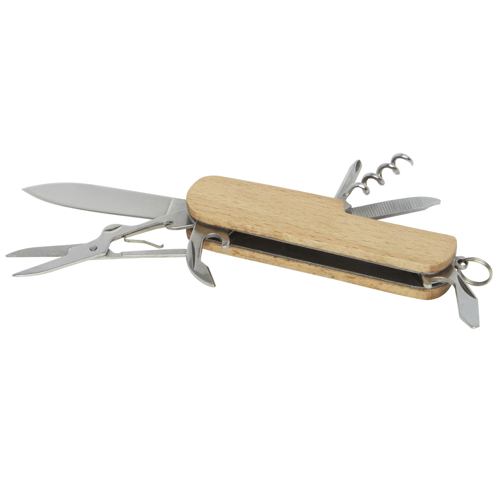 Multi-outils - Couteau de poche Richard en bois à 7 fonctions
