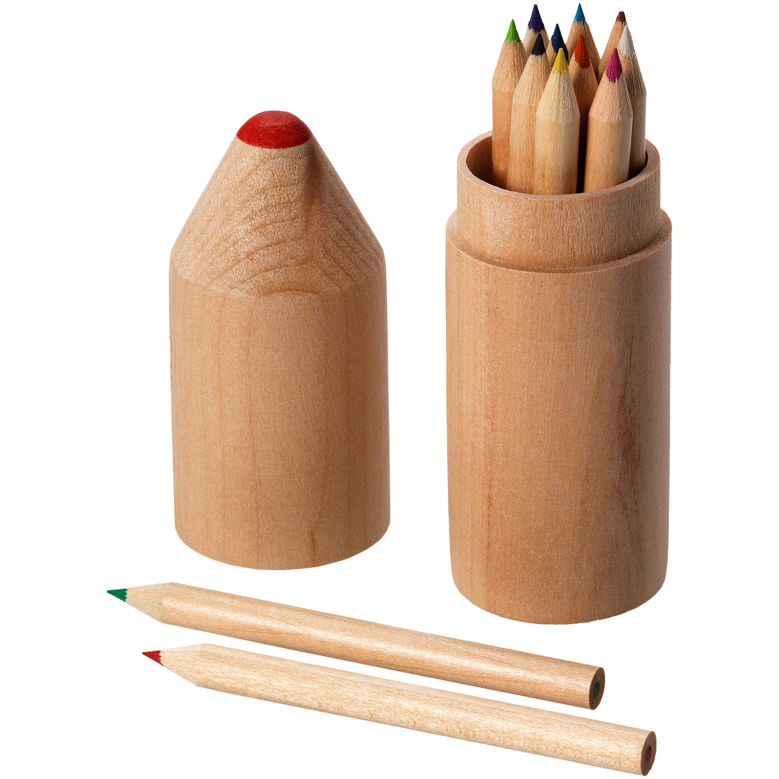 Sets de coloriage publicitaires - Set de 12 crayons de couleur Bossy