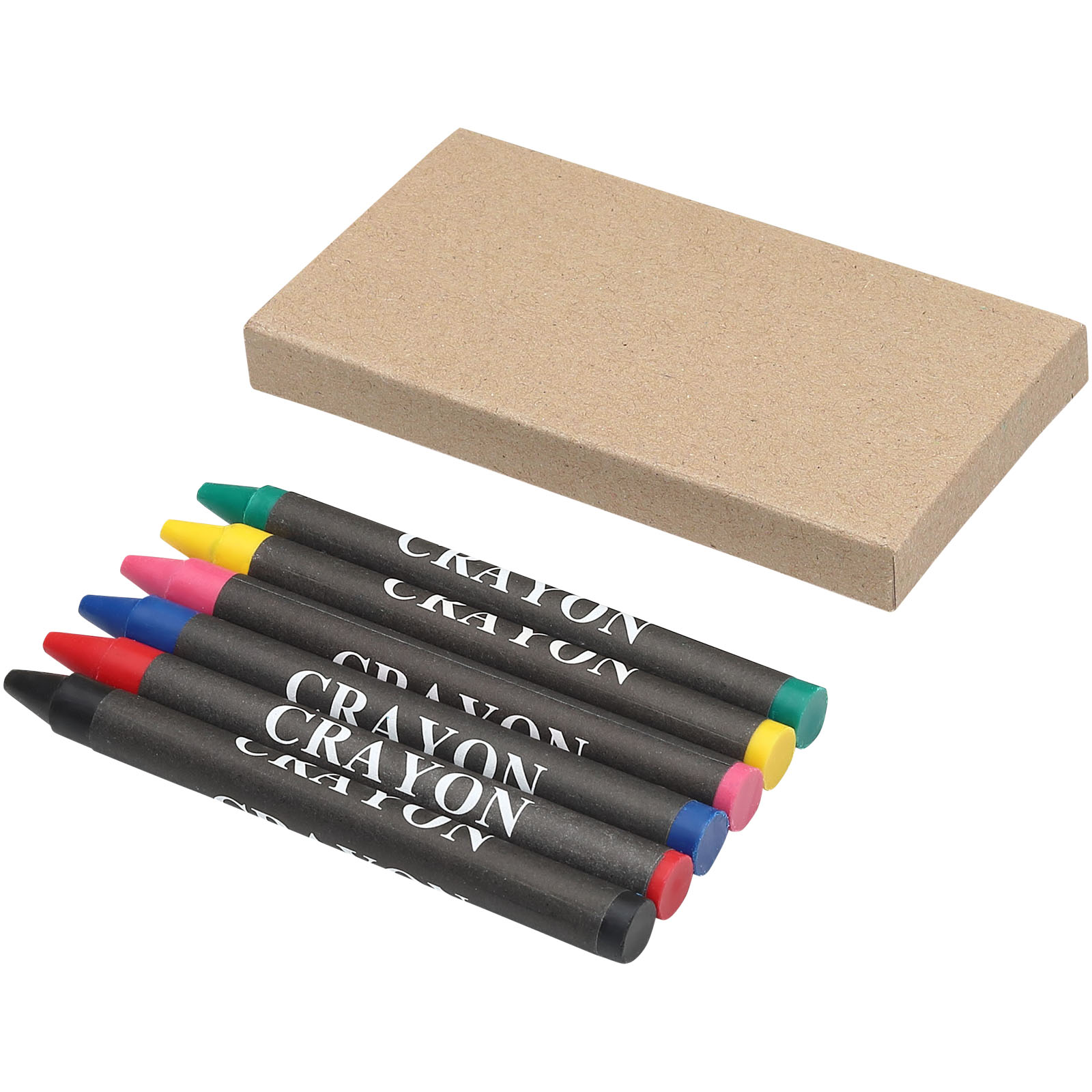 Stylos et écriture - Crayons de couleur 6 pièces Ayo