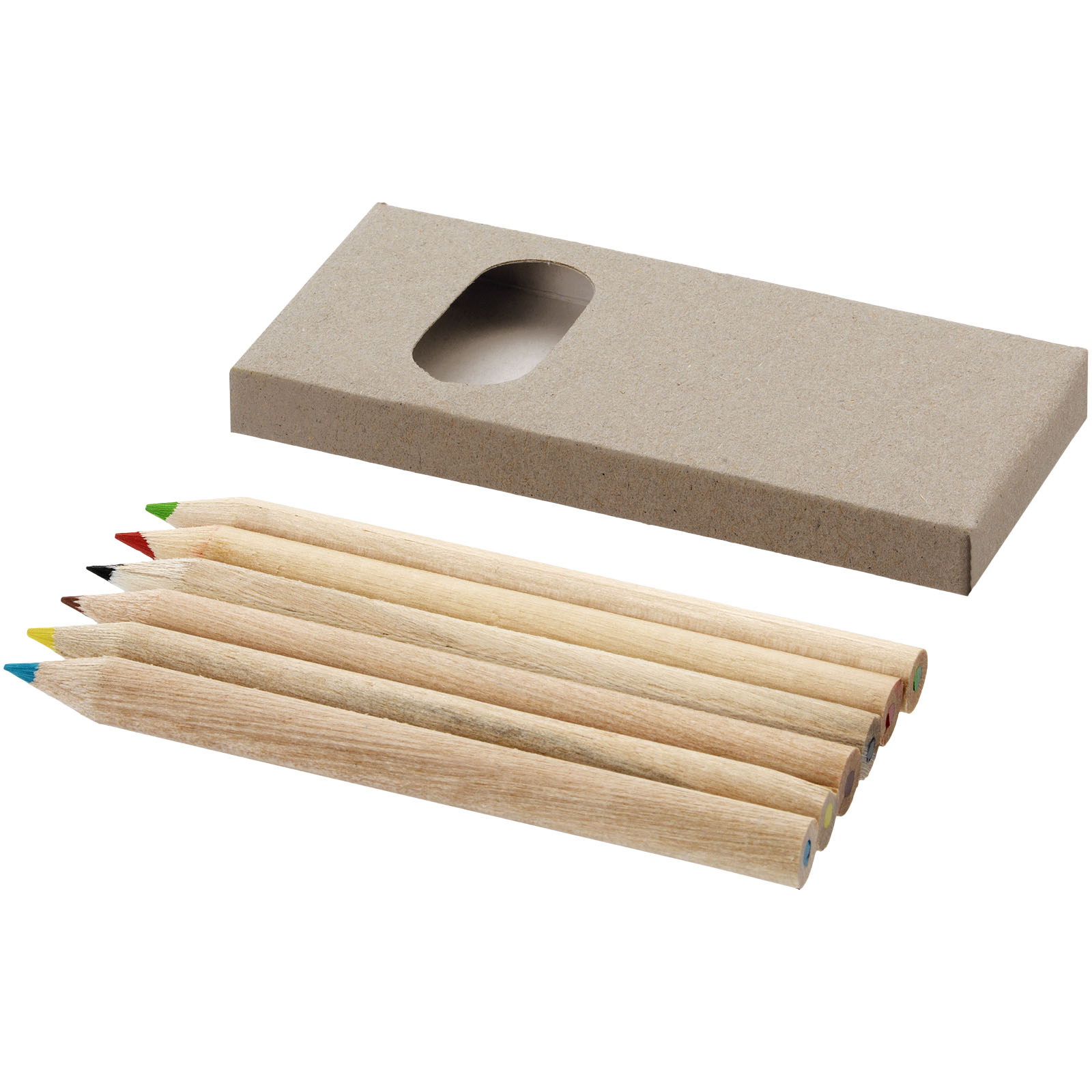 Stylos et écriture - Set de 6 crayons de couleur Ayola