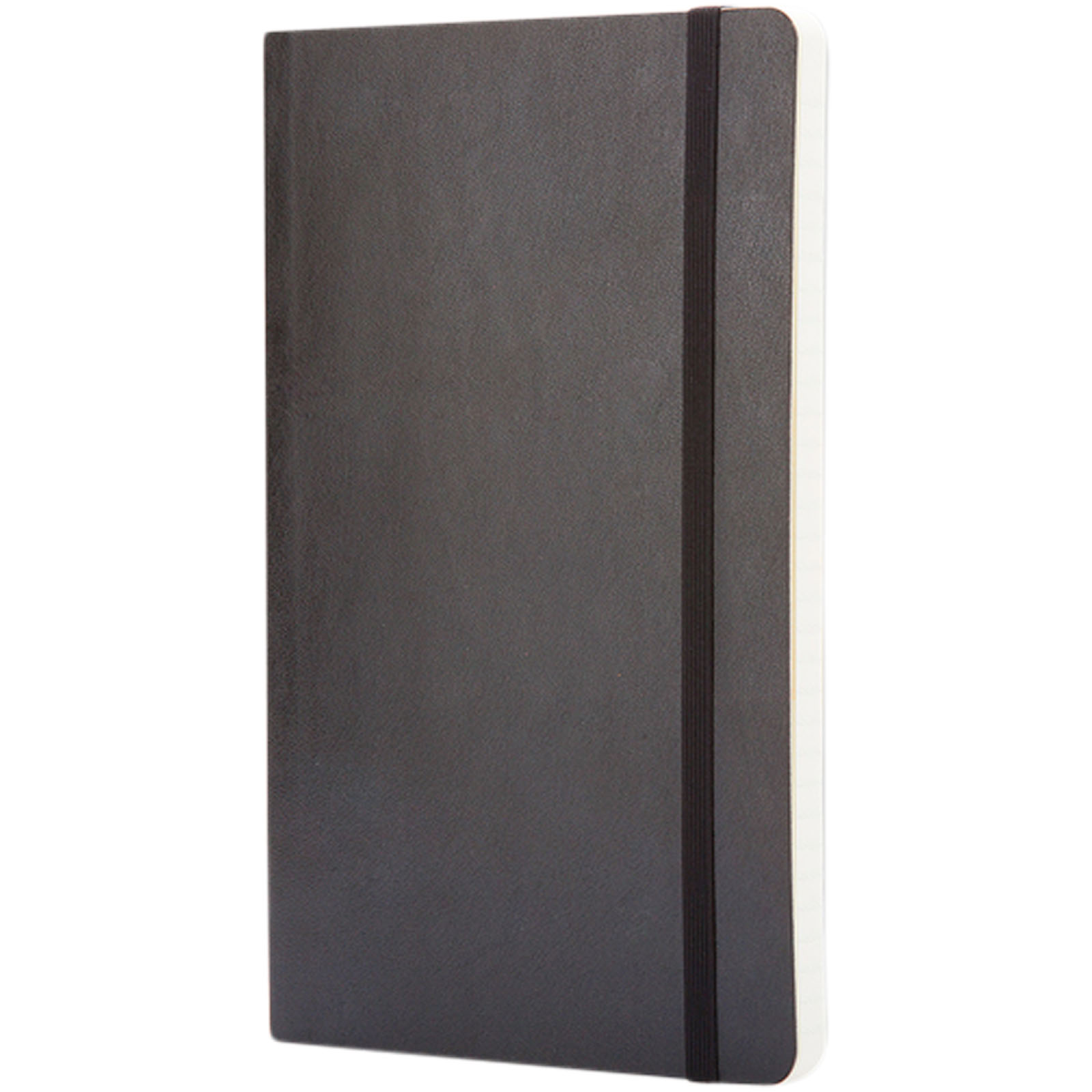 Classic L softcover notesbog - prikket Ensfarvet sort
