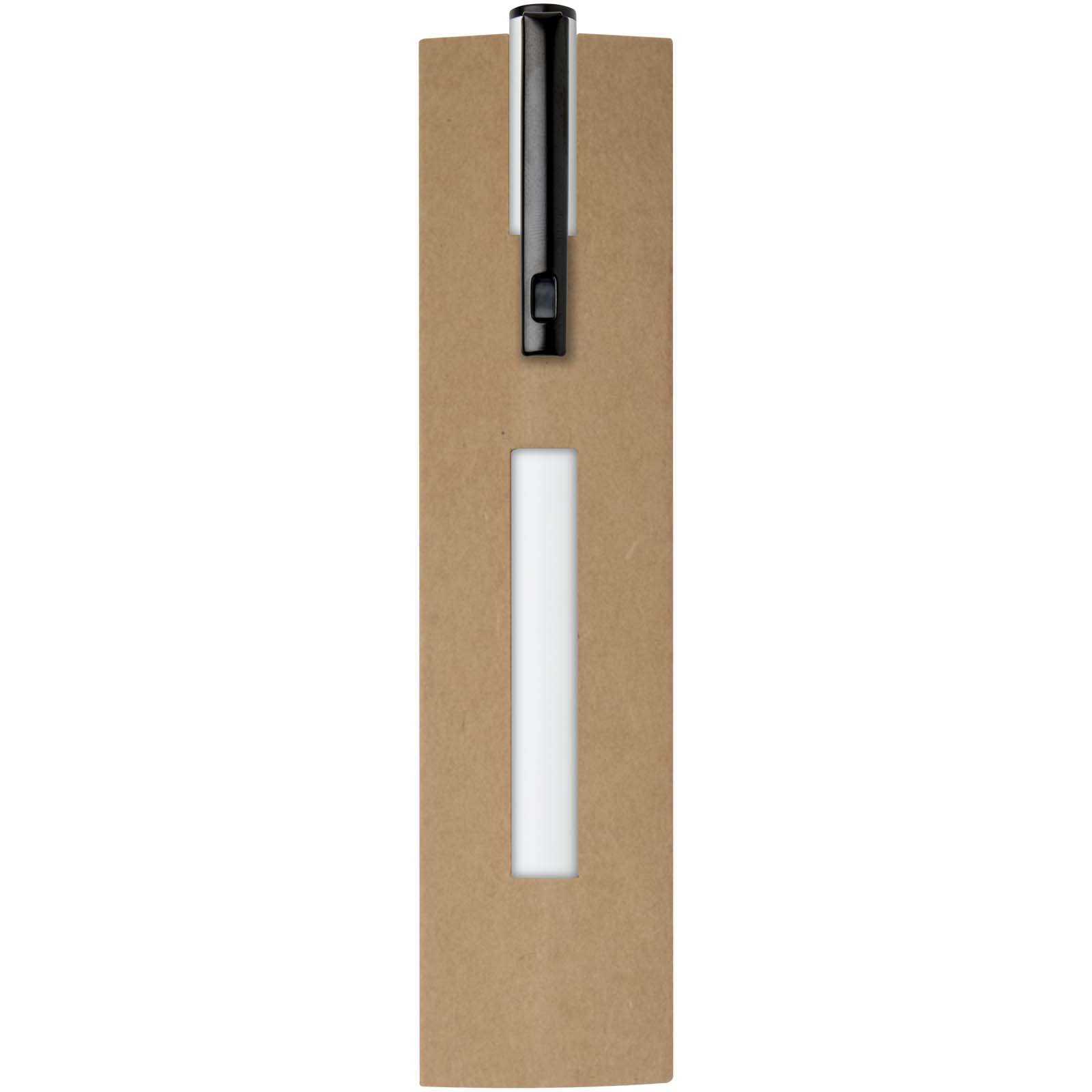 Stylo à bille à ressort en aluminium recyclé Verton avec capuchon (encre bleue)