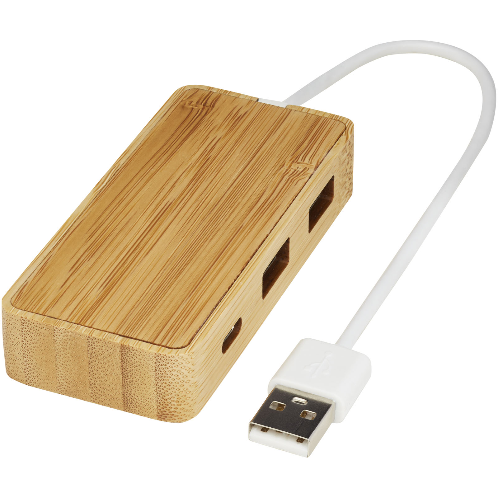 Tapas USB hub i bambus