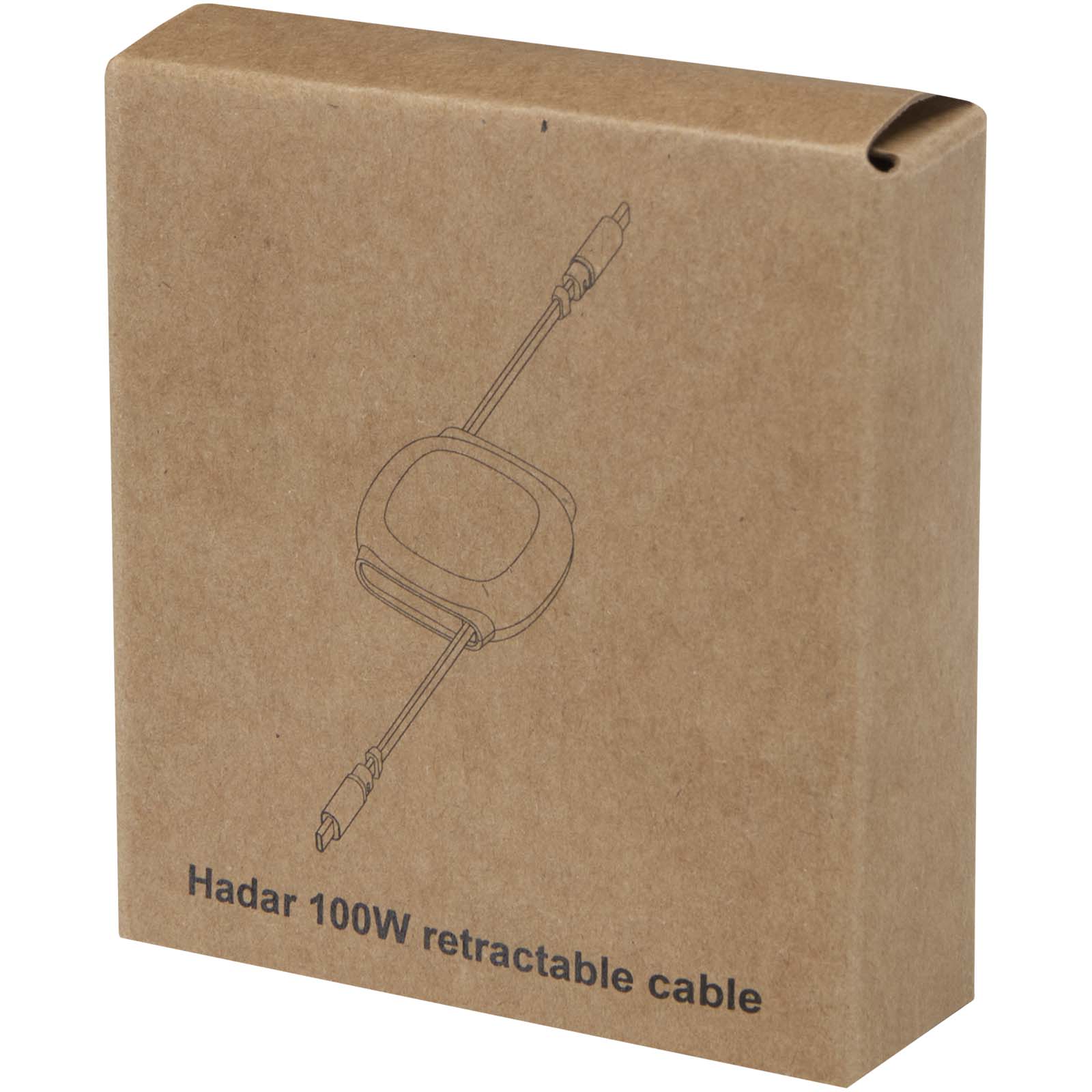 Câble de recharge PD CarPlay 5-en-1 rétractable en plastique recyclé Alphard 100 W