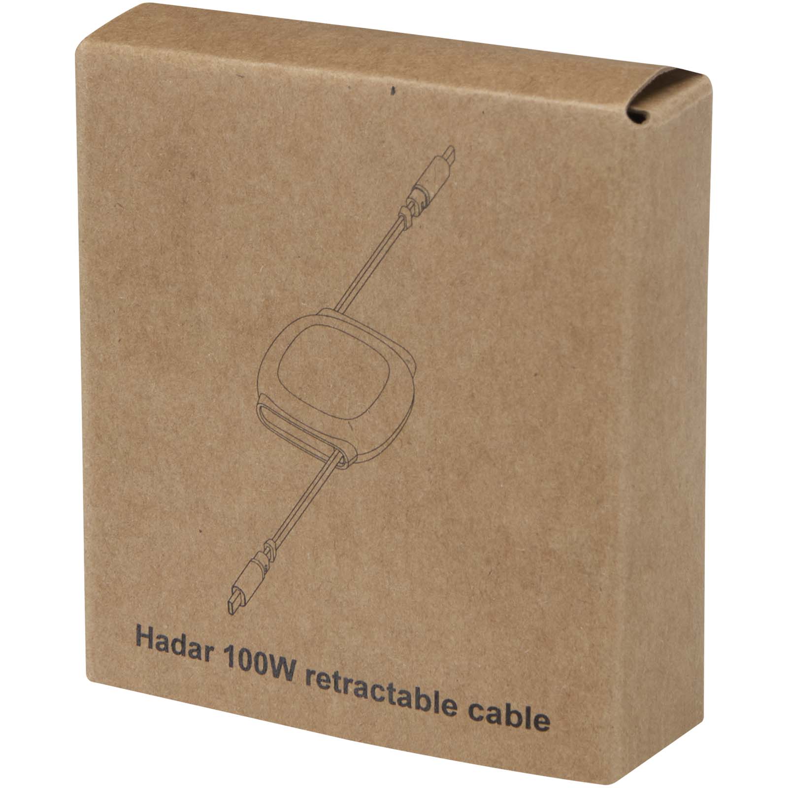 Câble de recharge PD CarPlay 5-en-1 rétractable en plastique recyclé Alphard 100 W