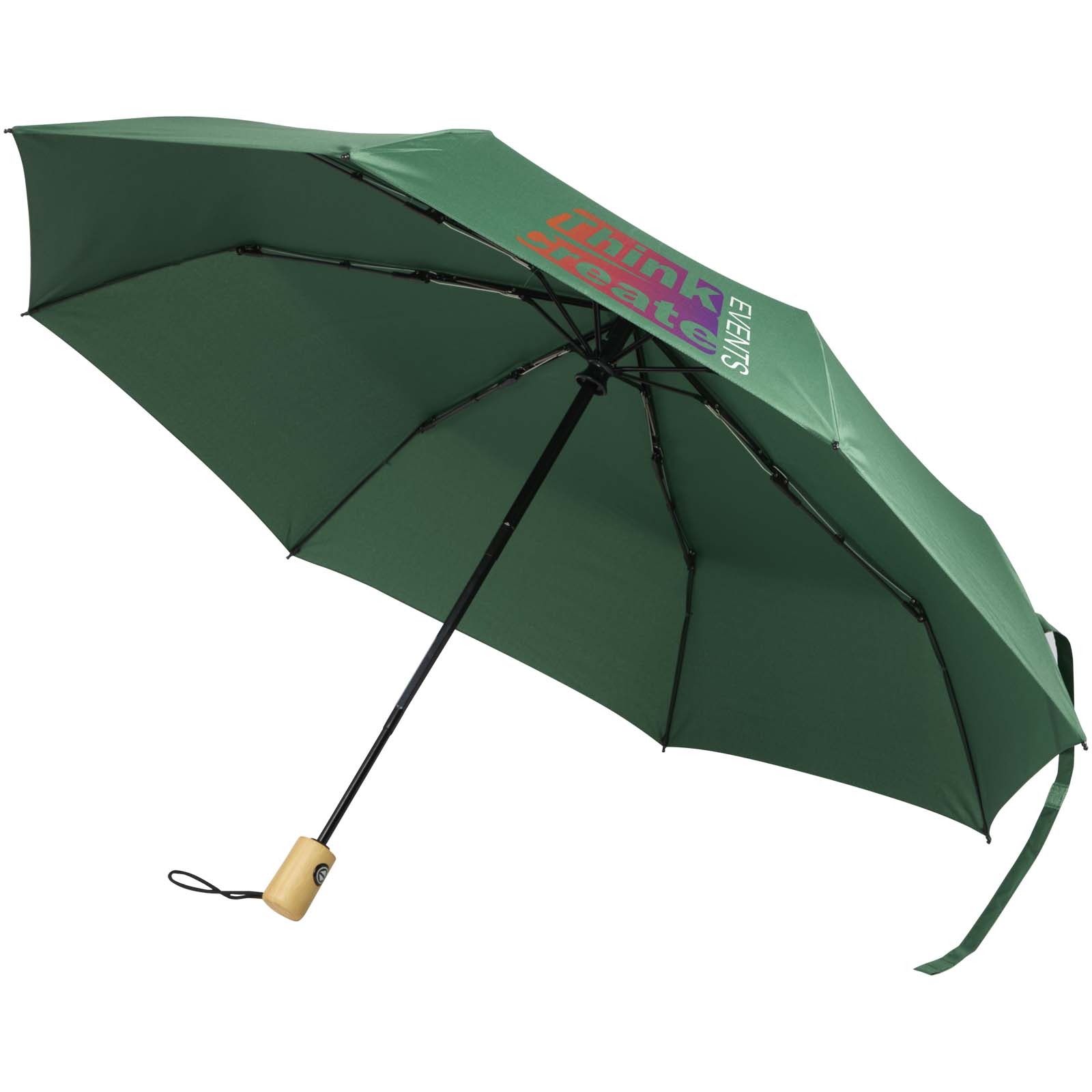 Parapluie pliable Renee de 58 cm à ouverture et fermeture automatiques