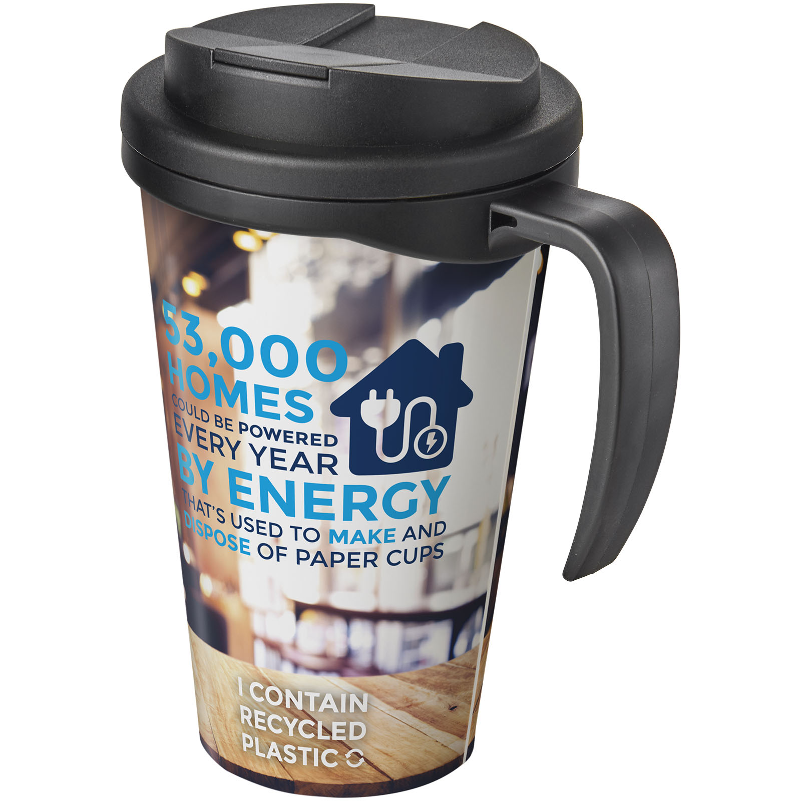 Mugs pour voyager - Mug isolant Brite-Americano® Grande 350ml avec couvercle anti fuite