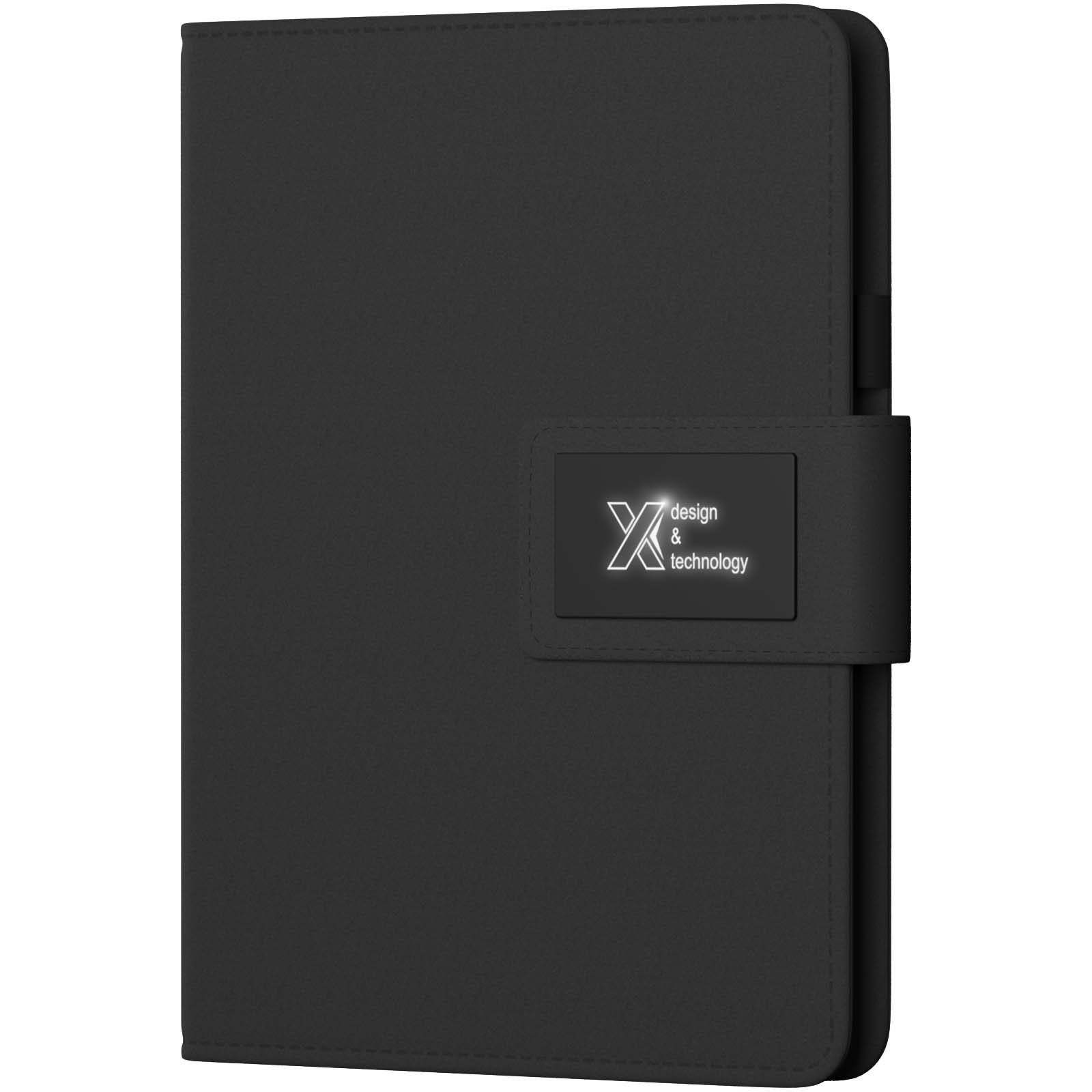 SCX.design O16 A5 notesbog-powerbank med lys