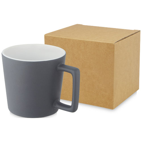 Cali 370 ml ceramic mug with matt finish