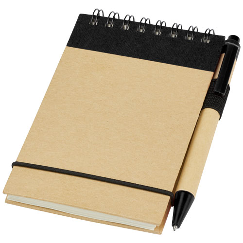 Zuse A7 recycled jotter notepad with pen