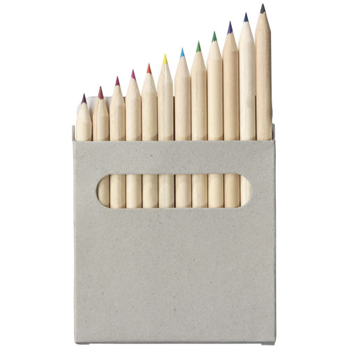 Tallin 12-piece coloured pencil set