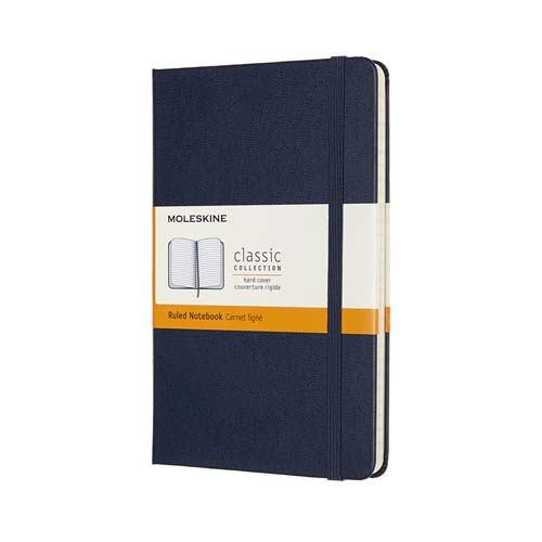 Moleskine Classic M hardcover notesbog - linjeret