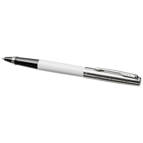 Jotter plastic with stainless steel rollerball pen